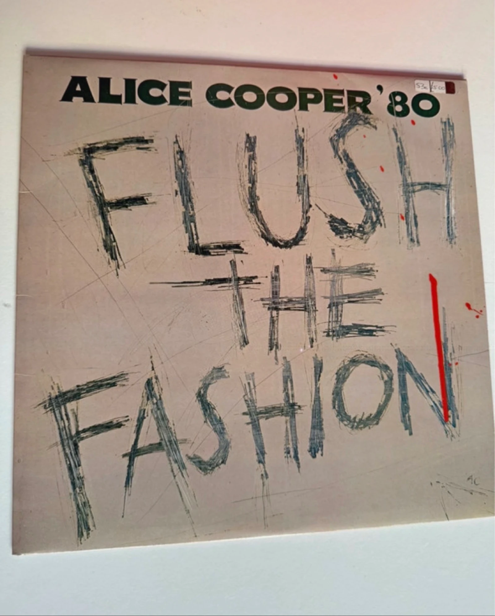 Vinilo Alice Cooper '80 Flush the Fashion
